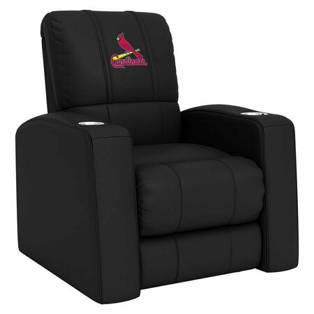 DREAMSEAT Relax Recliner with St Louis Cardinals Logo XZ418301RHTCDBLK-PSMLB22050